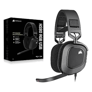 Corsair HS80 RGB USB – Audífonos gamer 7.1 para PC y Mac