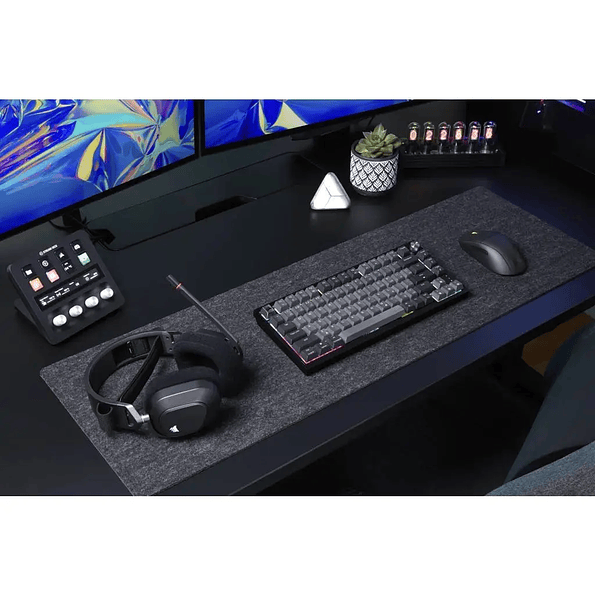 Teclado Mecánico Gamer Corsair K65 PLUS Wireless RGB 75% (MLX Red) Inglés – Midnight Grey 2