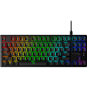 Teclado Mecánico Gamer HyperX Alloy Origins Core TKL Switch Red RGB (Inglés)