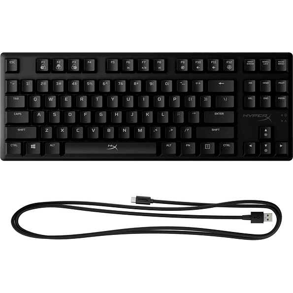 Teclado Mecánico Gamer HyperX Alloy Origins Core TKL Switch Red RGB (Inglés) 4