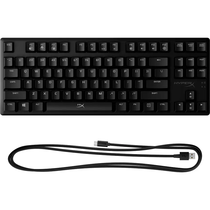 Teclado Mecánico Gamer HyperX Alloy Origins Core TKL Switch Red RGB (Inglés) 4