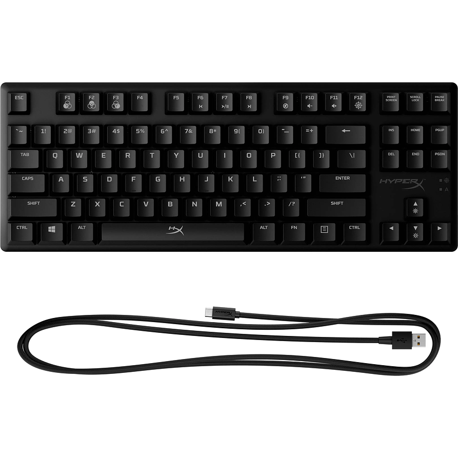 Teclado Mecánico Gamer HyperX Alloy Origins Core TKL Switch Red RGB (Inglés) 4