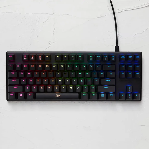 Teclado Mecánico Gamer HyperX Alloy Origins Core TKL Switch Red RGB (Inglés) 5