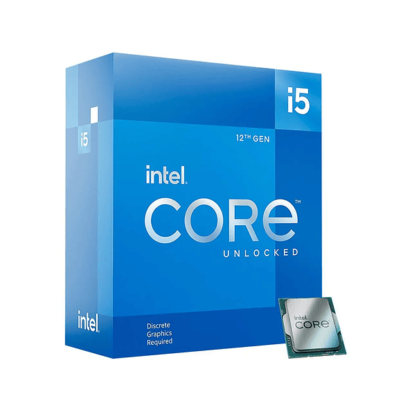 Procesador Intel Core i5-12600KF 12ª Gen LGA1700 Gaming 4.9GHz 1