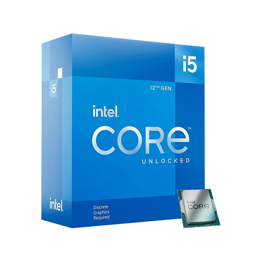 Procesador Intel Core i5-12600KF 12ª Gen LGA1700 Gaming 4.9GHz 1