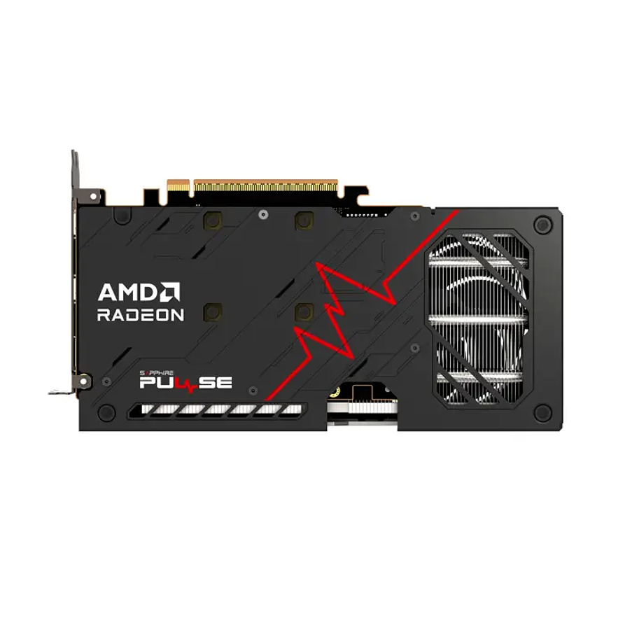 Tarjeta de Video Sapphire PULSE Radeon RX 9060 XT 16GB OC GDDR6 PCIe 5.0 5