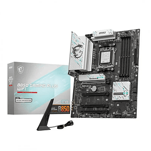 Placa Madre MSI B850 GAMING PLUS WIFI AM5 DDR5 PCIe 5.0 ATX