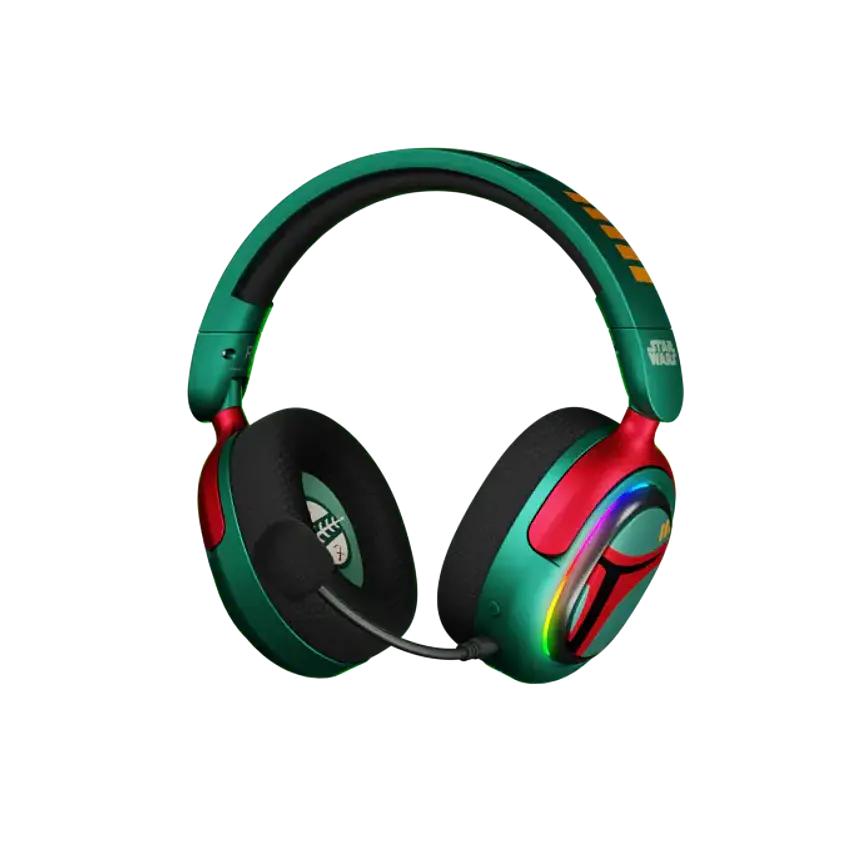 Audífonos Gamer Inalámbricos Primus Arcus 380BT Boba Fett con Micrófono (PBH-S380BF) 1