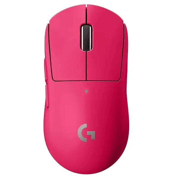 Mouse Gamer Inalámbrico Logitech G PRO X Superlight LIGHTSPEED Rosado (Magenta) 25.600 DPI 1