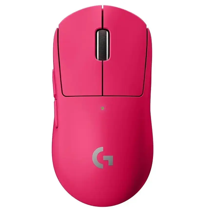 Mouse Gamer Inalámbrico Logitech G PRO X Superlight LIGHTSPEED Rosado (Magenta) 25.600 DPI 1