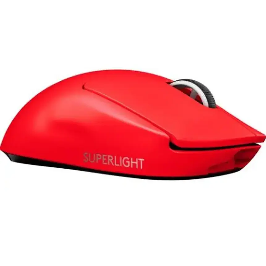 Mouse Gamer Logitech PRO X SUPERLIGHT inalámbrico LIGHTSPEED rojo 25.600 DPI 2