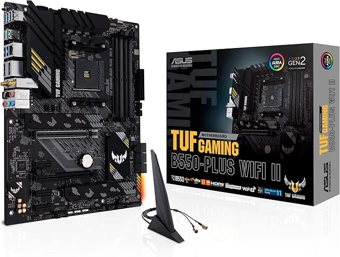 ASUS TUF GAMING B550-PLUS WIFI II AM4 Wi-Fi 6