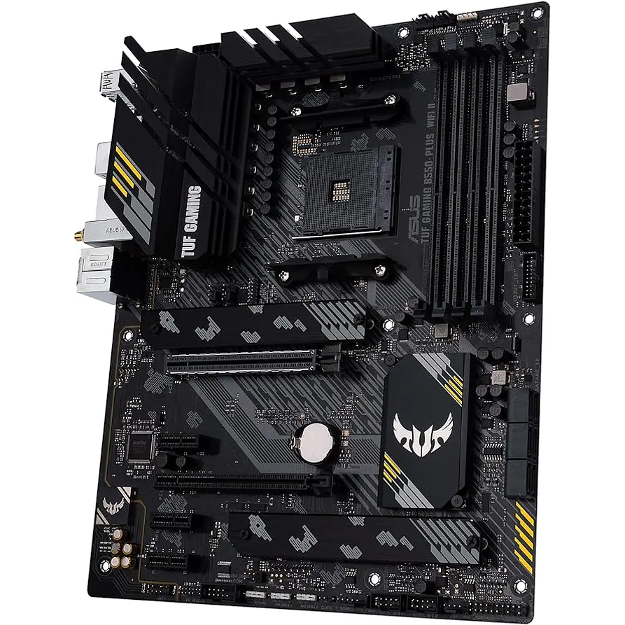 Placa Madre ASUS TUF GAMING B550-PLUS WIFI II AM4 ATX Wi-Fi 6 PCIe 4.0 2
