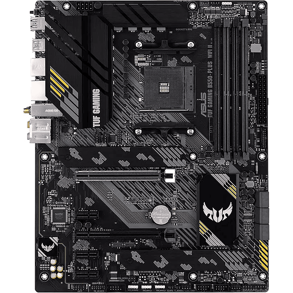 Placa Madre ASUS TUF GAMING B550-PLUS WIFI II AM4 ATX Wi-Fi 6 PCIe 4.0 3
