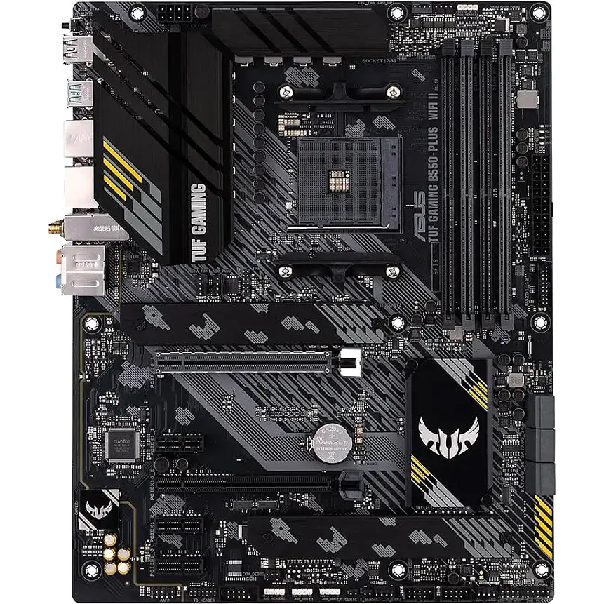 Placa Madre ASUS TUF GAMING B550-PLUS WIFI II AM4 ATX Wi-Fi 6 PCIe 4.0 3