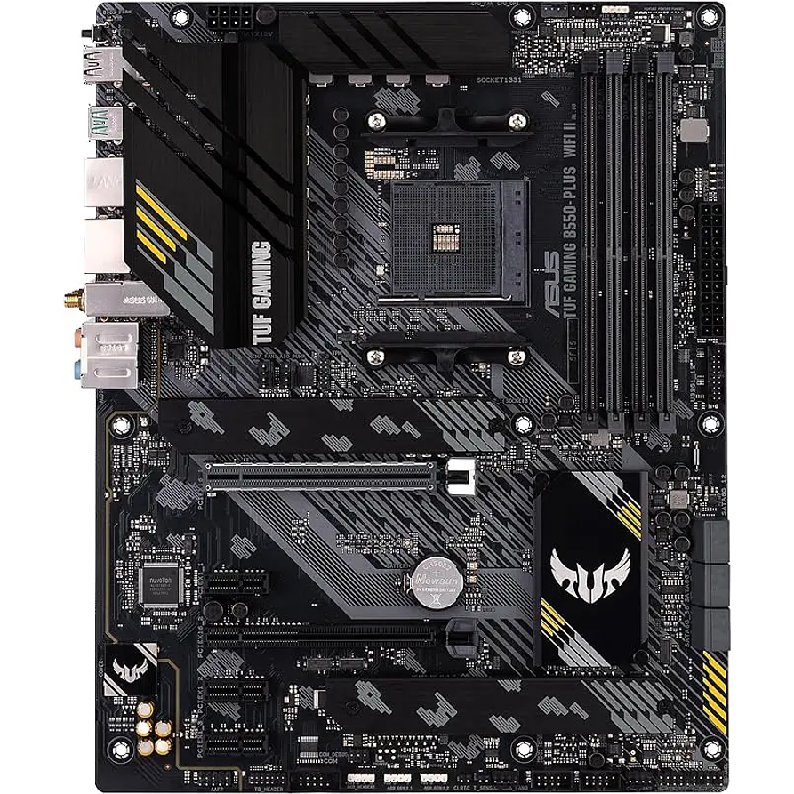 Placa Madre ASUS TUF GAMING B550-PLUS WIFI II AM4 ATX Wi-Fi 6 PCIe 4.0 3