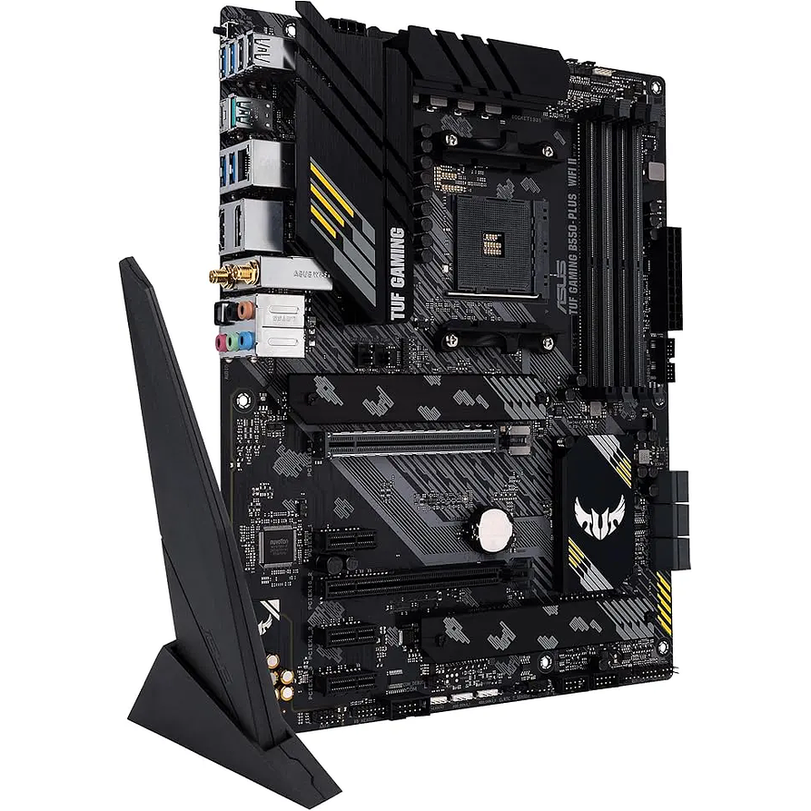 Placa Madre ASUS TUF GAMING B550-PLUS WIFI II AM4 ATX Wi-Fi 6 PCIe 4.0 4