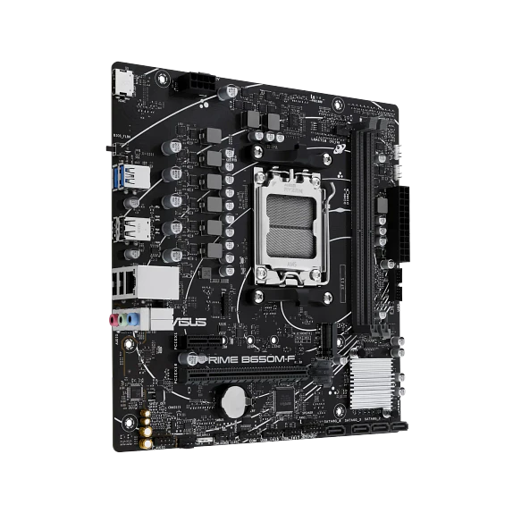 Placa Madre ASUS PRIME B650M-F AM5 DDR5 Micro-ATX (Ryzen 7000/8000/9000) 3