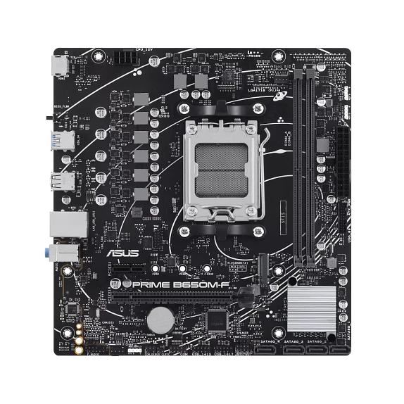 Placa Madre ASUS PRIME B650M-F AM5 DDR5 Micro-ATX (Ryzen 7000/8000/9000) 2