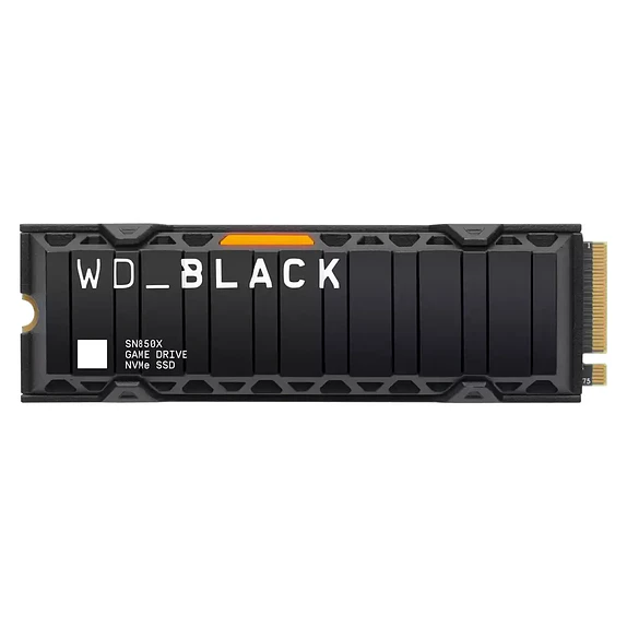 SSD WD_BLACK SN850X 1TB NVMe PCIe 4.0 M.2 2280 con disipador 1