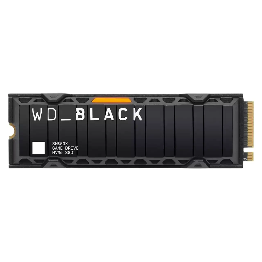 SSD WD_BLACK SN850X 1TB NVMe PCIe 4.0 M.2 2280 con disipador 1