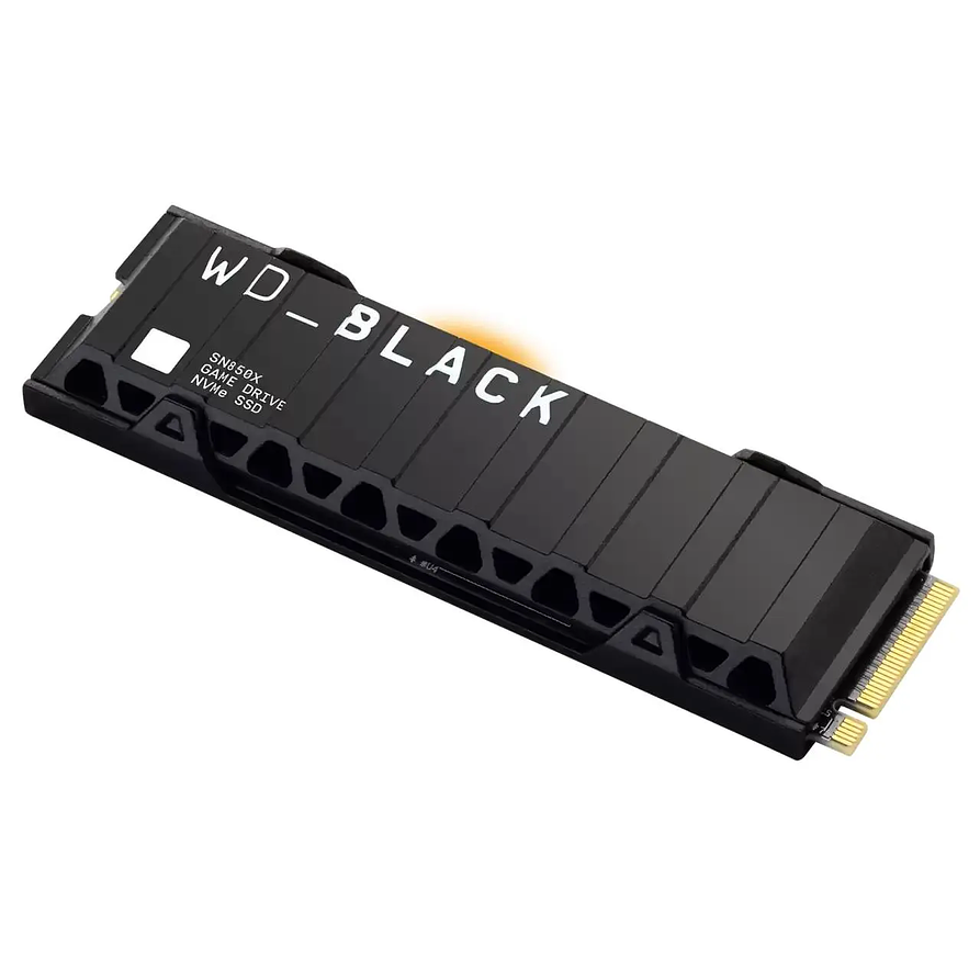 SSD WD_BLACK SN850X 1TB NVMe PCIe 4.0 M.2 2280 con disipador 2