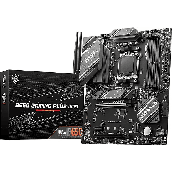 Placa Madre MSI B650 GAMING PLUS WIFI AM5 DDR5 Wi-Fi 6E 2.5G 1