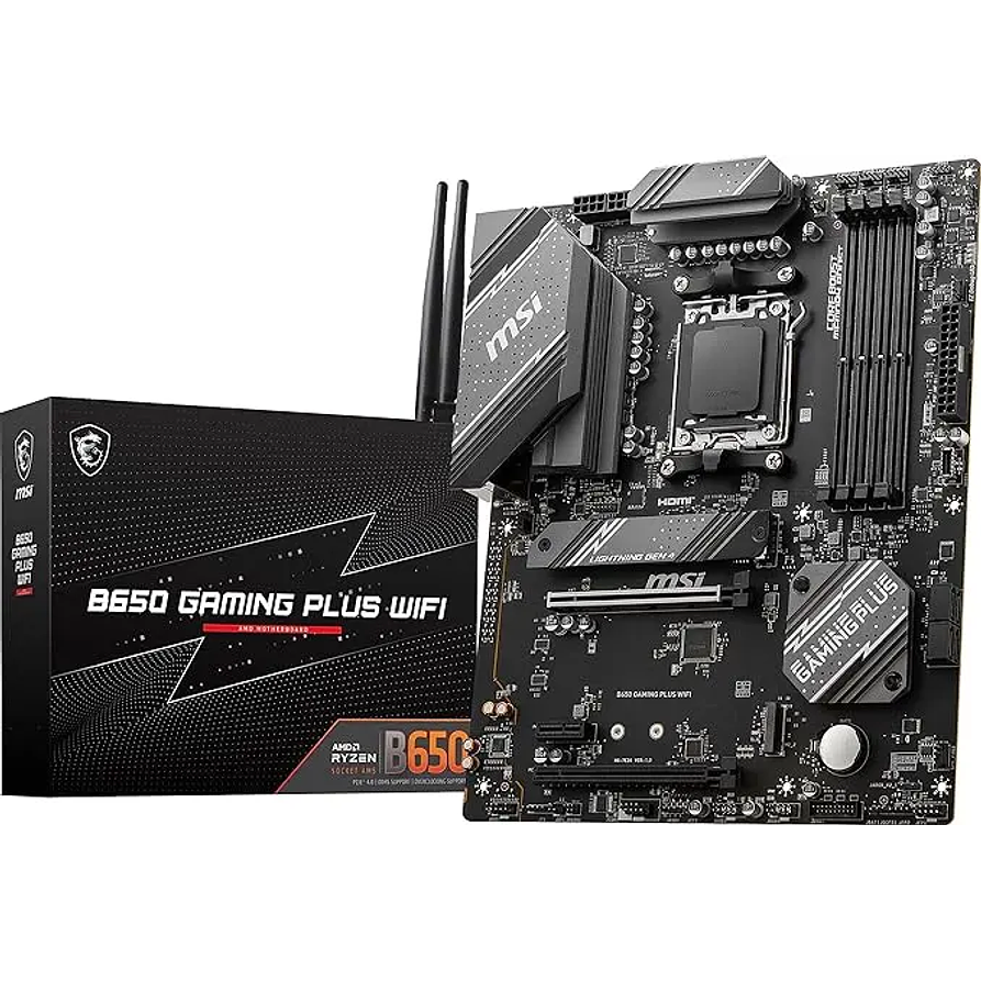 Placa Madre MSI B650 GAMING PLUS WIFI AM5 DDR5 Wi-Fi 6E 2.5G 1