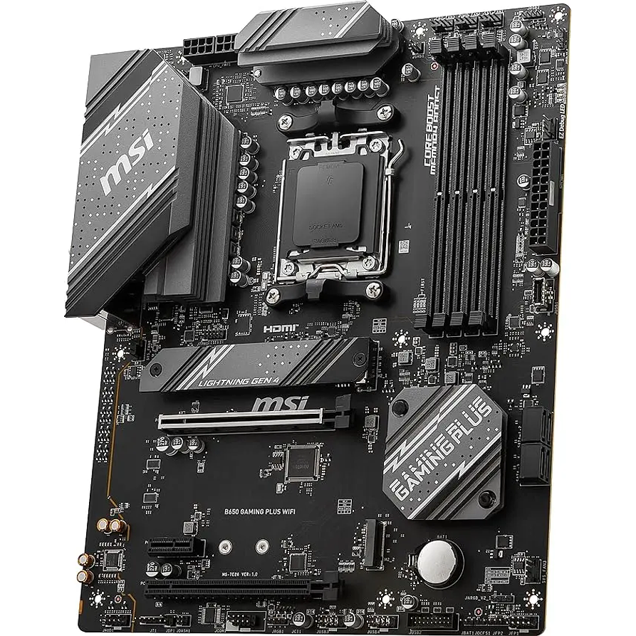 Placa Madre MSI B650 GAMING PLUS WIFI AM5 DDR5 Wi-Fi 6E 2.5G 3