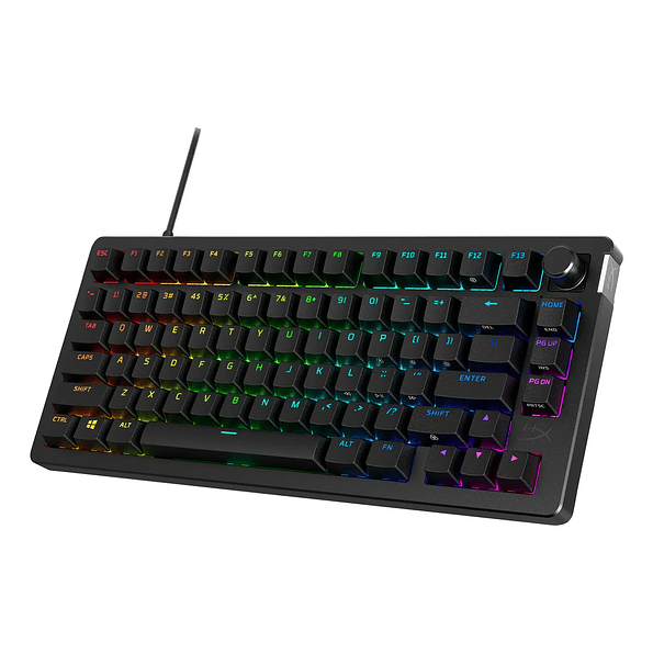 Teclado Mecánico Gaming HyperX Alloy Rise 75 75% RGB Hot-Swap HyperX Red (7G7A4AA) 4