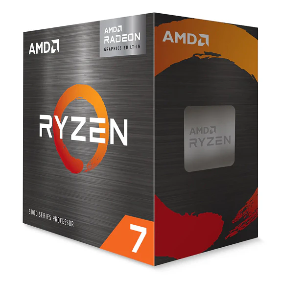Procesador AMD Ryzen 7 5700G AM4 (8 Núcleos, 16 Hilos) con Gráficos Radeon Vega 8 1