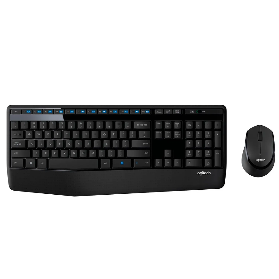 Combo Teclado y Mouse Inalámbricos Logitech MK345 RF 2.4GHz - Español 1