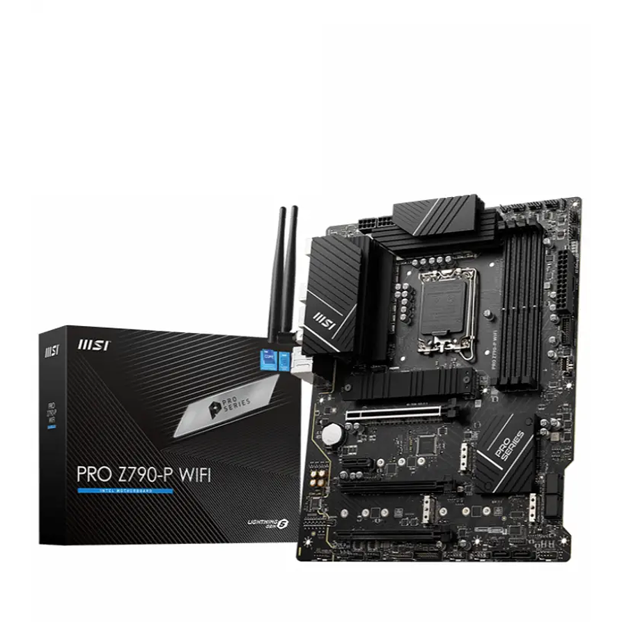 Placa Madre MSI PRO Z790-P WIFI DDR5 ATX LGA1700 Intel 12th/13th/14th 1