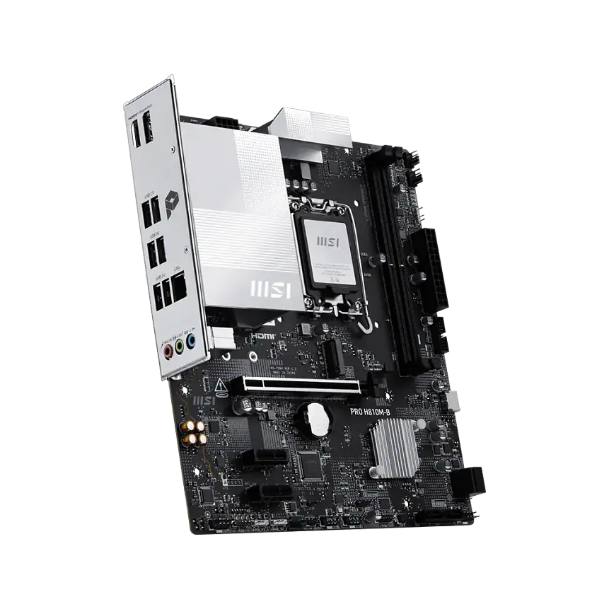 Placa Madre MSI PRO H810M-B mATX LGA1851 DDR5 Intel H810 4