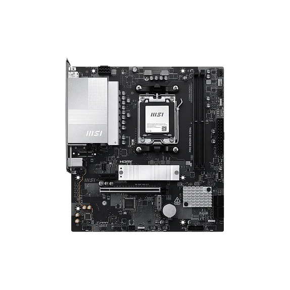 Placa Madre MSI PRO B850M-B GEN4 AM5 DDR5 Micro ATX (Ryzen 7000/8000/9000) 2