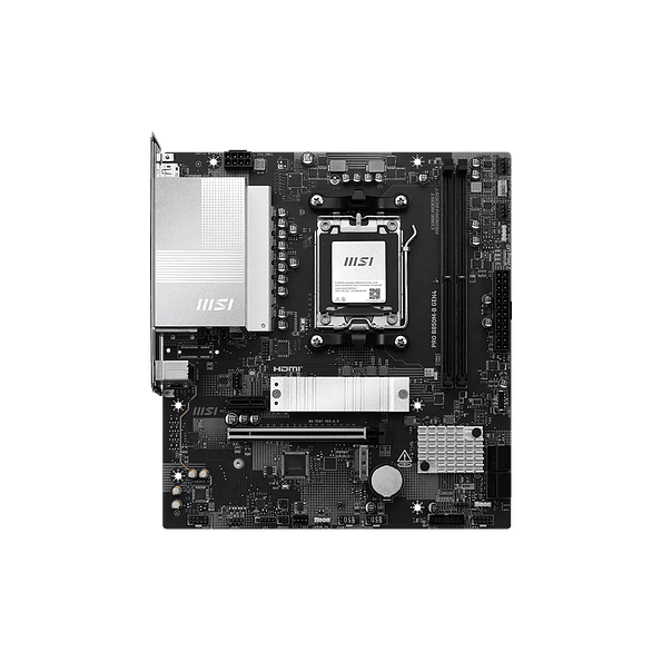 Placa Madre MSI PRO B850M-B GEN4 AM5 DDR5 Micro ATX (Ryzen 7000/8000/9000) 2