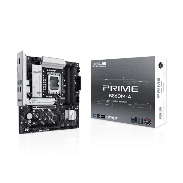 Placa Madre ASUS PRIME B860M-A Micro ATX LGA1851 DDR5 para Intel Core Ultra 1