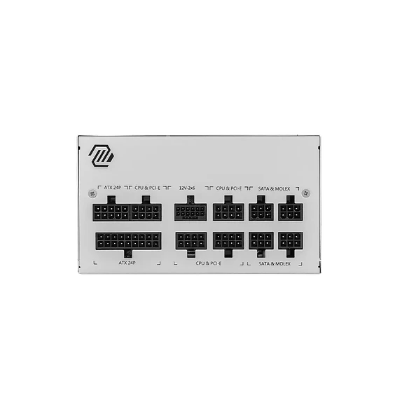 Fuente de Poder MSI MAG A850GL PCIE5 White 850W 80+ Gold Modular ATX 3.0 3