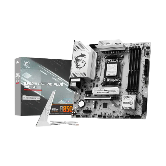 Placa Madre MSI B850M GAMING PLUS WIFI6E AM5 mATX DDR5 Wi-Fi 6E 1
