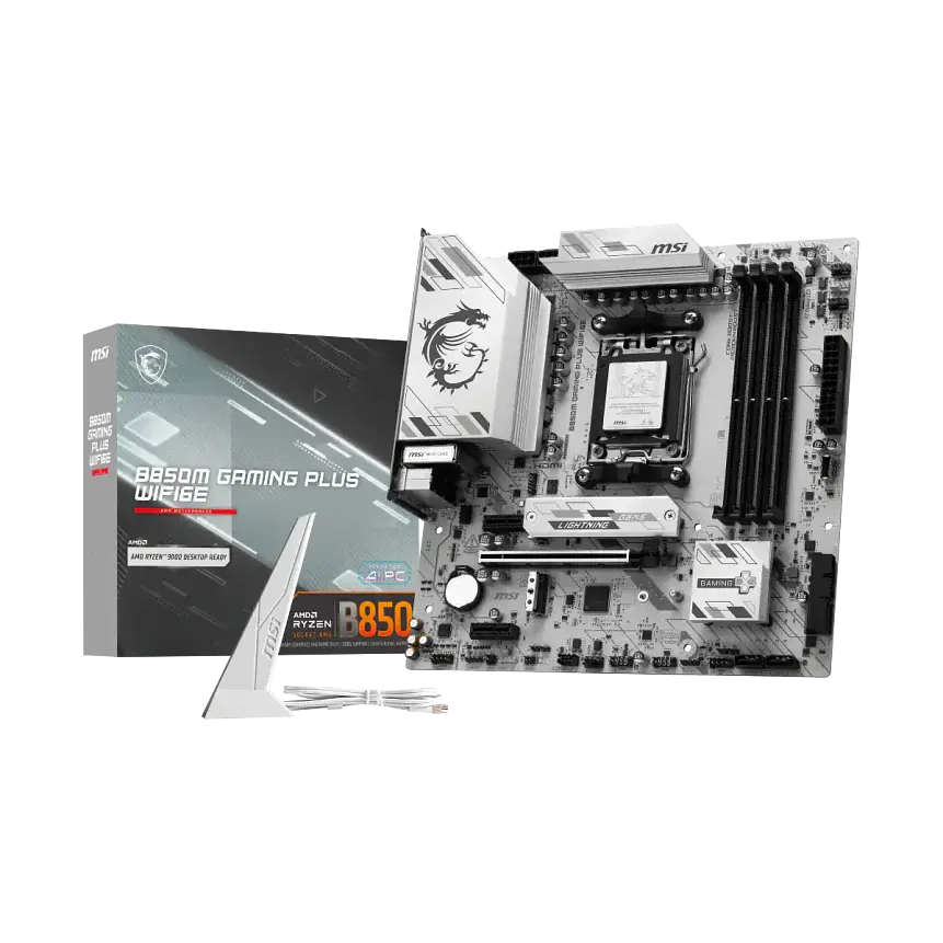 Placa Madre MSI B850M GAMING PLUS WIFI6E AM5 mATX DDR5 Wi-Fi 6E 1