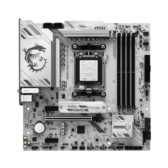 Placa Madre MSI B850M GAMING PLUS WIFI6E AM5 mATX DDR5 Wi-Fi 6E 2