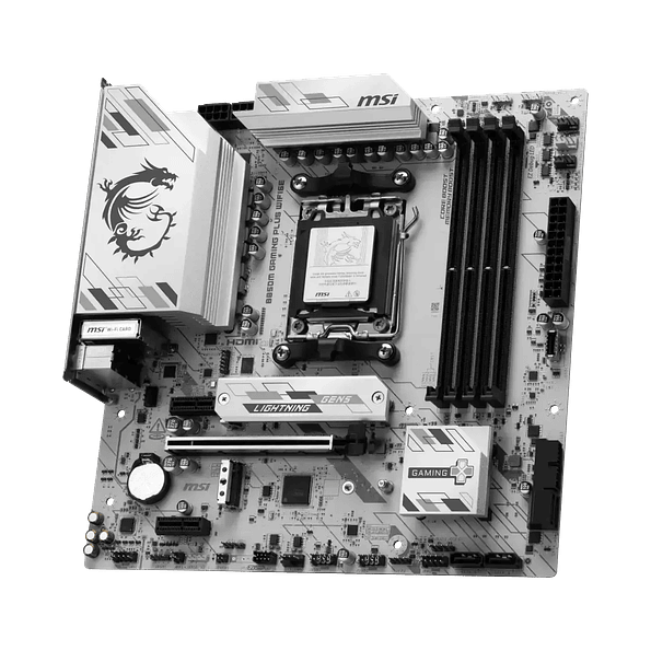 Placa Madre MSI B850M GAMING PLUS WIFI6E AM5 mATX DDR5 Wi-Fi 6E 3