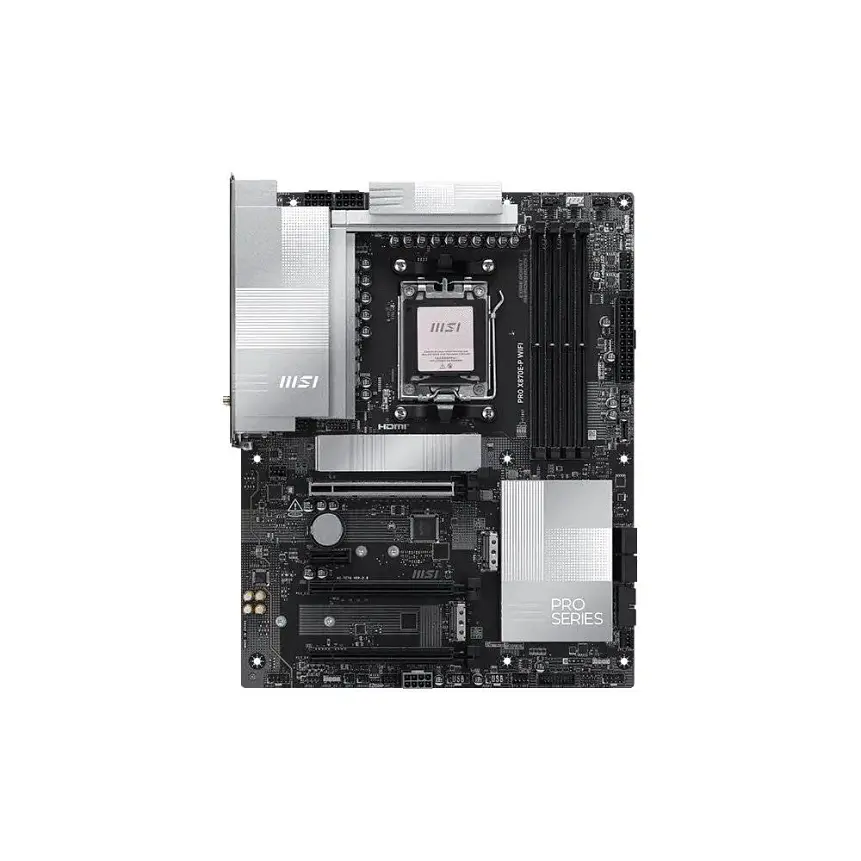 Placa Madre MSI PRO X870E-P WIFI AM5 ATX DDR5 PCIe 5.0 Wi-Fi 7 2