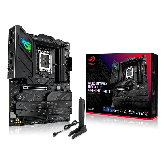 Placa Madre ASUS ROG STRIX B860-F Gaming WiFi ATX LGA1851 DDR5 9066MHz 1