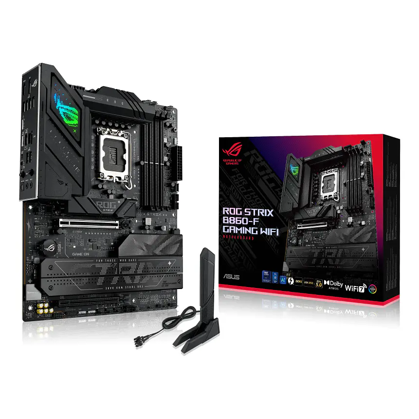 Placa Madre ASUS ROG STRIX B860-F Gaming WiFi ATX LGA1851 DDR5 9066MHz 1