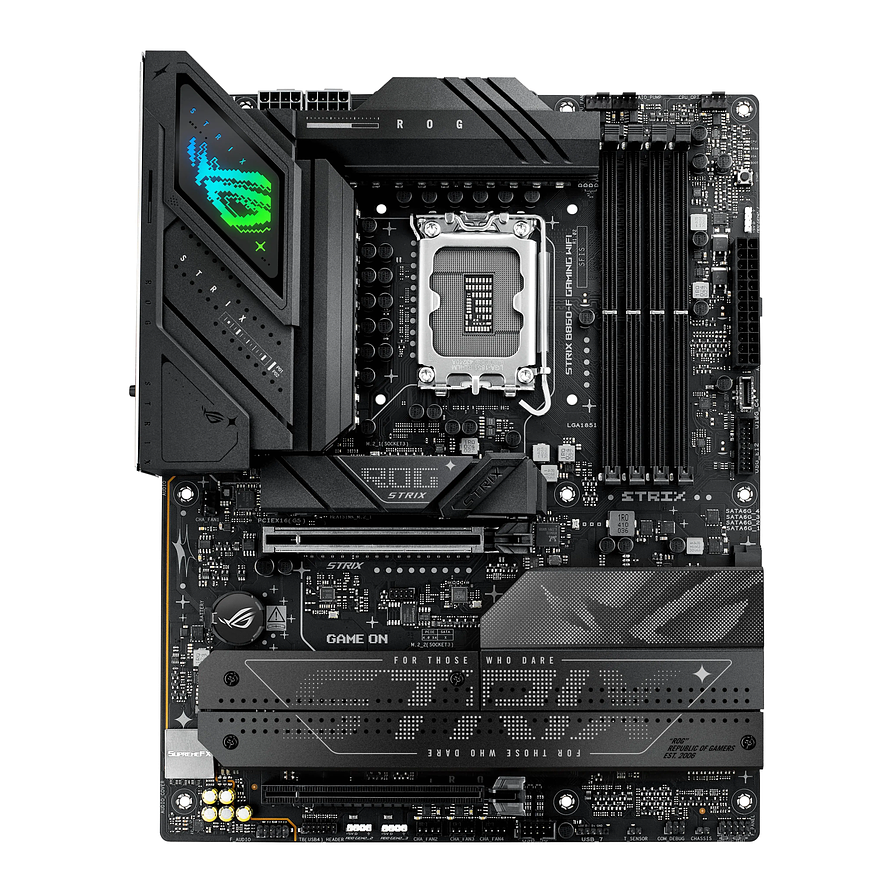 Placa Madre ASUS ROG STRIX B860-F Gaming WiFi ATX LGA1851 DDR5 9066MHz 2