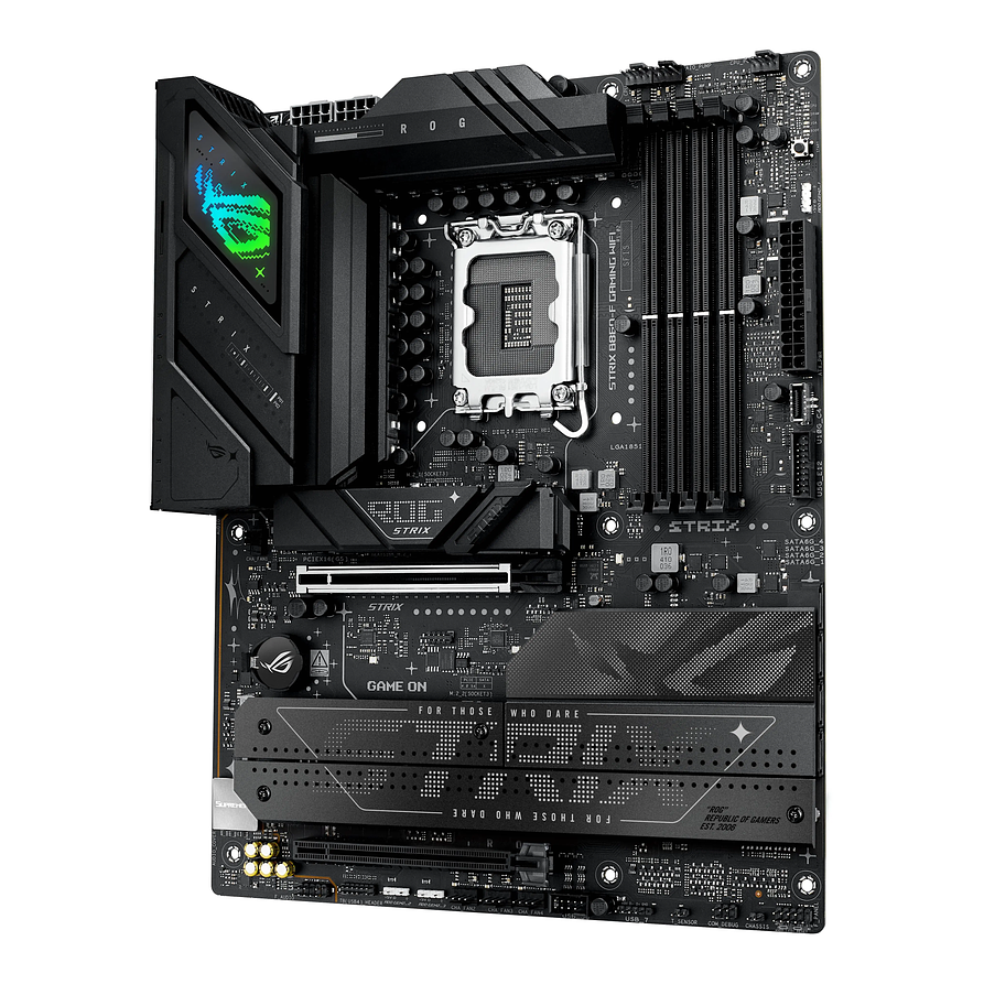 Placa Madre ASUS ROG STRIX B860-F Gaming WiFi ATX LGA1851 DDR5 9066MHz 3