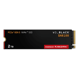 SSD 2TB WD Black SN8100 NVMe M.2 2280 PCIe 4.0 – 14000/14900 MB/s