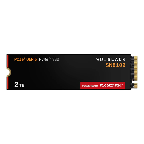 SSD 2TB WD Black SN8100 NVMe M.2 2280 PCIe 4.0 – 14000/14900 MB/s 1
