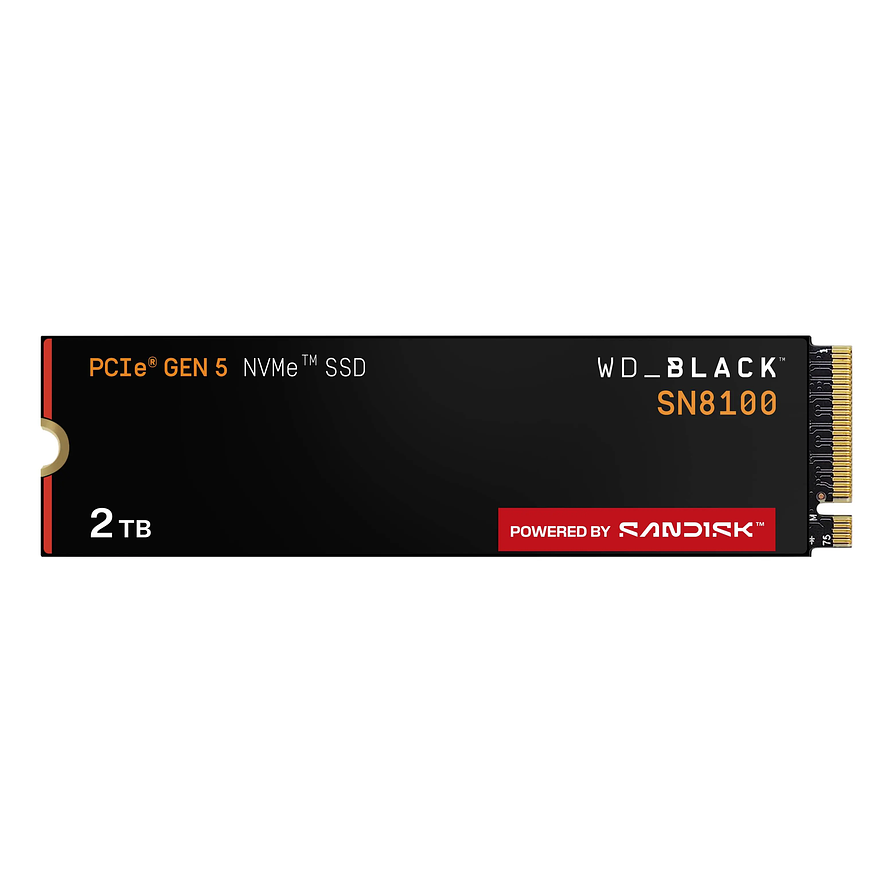 SSD 2TB WD Black SN8100 NVMe M.2 2280 PCIe 4.0 – 14000/14900 MB/s 1